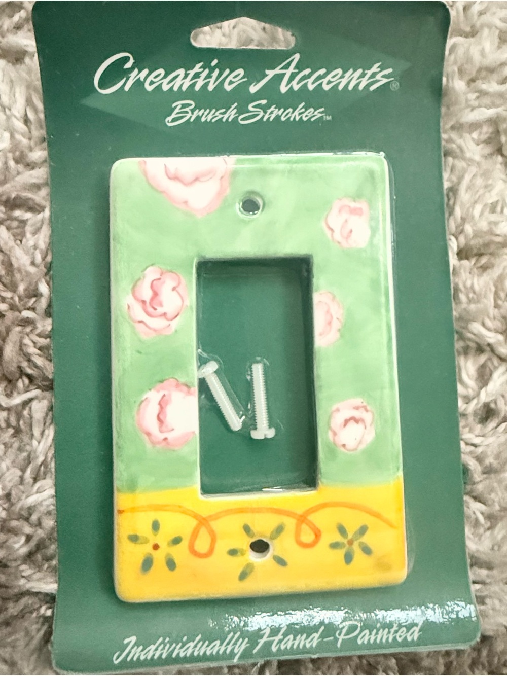 Creative Accents Brush Strokes Decorative Light Switch Covers - Picture 5 of 5